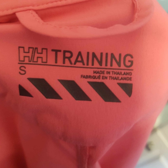 Helly Hansen training pink fitted empire waist button up golf blouse top small - Picture 9 of 11